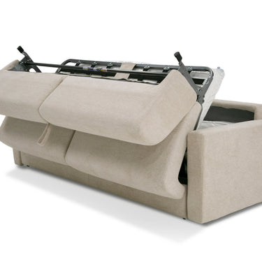 Lamod Italia Revers Italian Sand Fabric Queen Sofa Bed