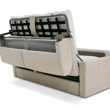 Lamod Italia Revers Italian Sand Fabric Queen Sofa Bed