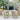 Renava Mina Outdoor Bamboo Wicker Dining Set
