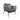 Renava Suntide Outdoor Grey Fabric Beige Rattan Grey Acacia Sofa Set