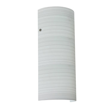 Torre 14 glass column in Chalk | Besa Lighting