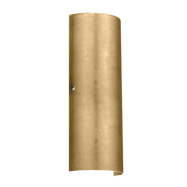 Torre 18 glass column in Gold Foil | Besa Lighting