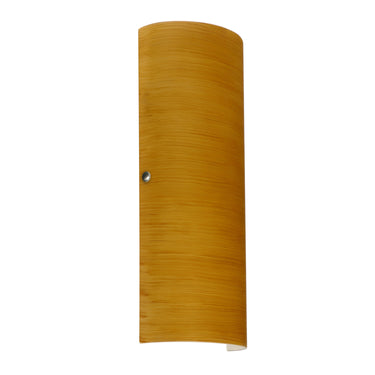Torre 18 glass column in Oak | Besa Lighting