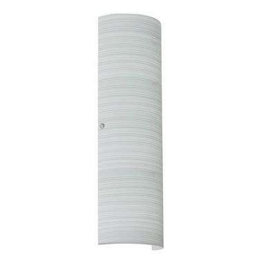 Torre 22 glass column in Chalk | Besa Lighting