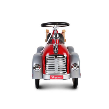 Speedster Fire Engine by Baghera – red metal ride-on – view 4