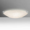 Sonya 13 in Glitter glass, straight-on | Besa Lighting