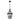 Ashford 12" 3-Light Outdoor Pendant - Black by Elk 8603EH/60