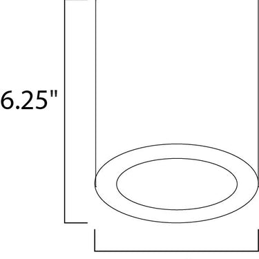 Maxim Lighting Lightray LED Outdoor Flush Mount Architectural Bronze