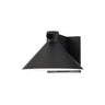 Maxim Lighting Conoid Medium LED Outdoor Wall Sconce with  Dusk-Dawn Black