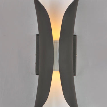 Maxim Lighting Scroll 13.5 LED Outdoor Wall Sconce Architectural Bronze