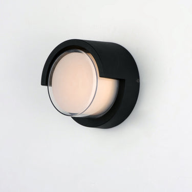 Maxim Lighting Eyebrow LED Outdoor Wall Sconce Black