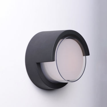 Maxim Lighting Eyebrow LED Outdoor Wall Sconce Black