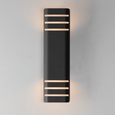 Maxim Lighting Lightray Medium LED Outdoor Wall Lamp Architectural Bronze
