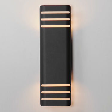 Maxim Lighting Lightray Large LED Outdoor Wall Lamp Architectural Bronze