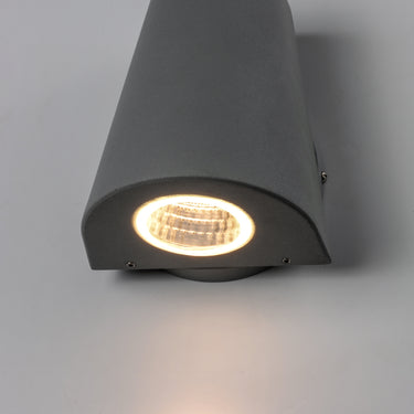 Maxim Lighting Mini LED Outdoor Wall Sconce Silver