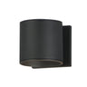 Maxim Lighting Stout RD 120-277V Indoor/Outdoor Wall Sconce Black