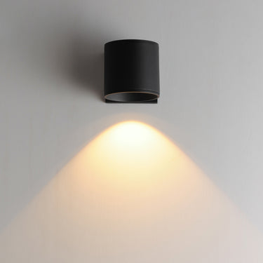 Maxim Lighting Stout RD 120-277V Indoor/Outdoor Wall Sconce Black