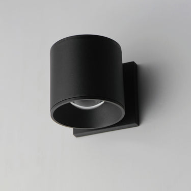 Maxim Lighting Stout RD 120-277V Indoor/Outdoor Wall Sconce Black