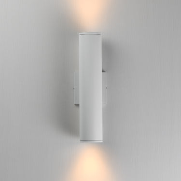 Maxim Lighting Caldera 15" Outdoor Wall Sconce White