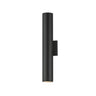 Maxim Lighting Caldera 20" Outdoor Wall Sconce Black