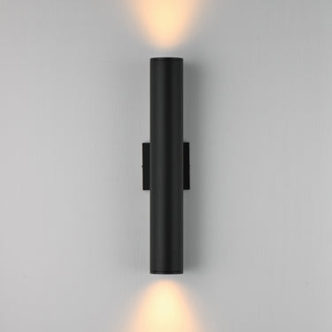 Maxim Lighting Caldera 20" Outdoor Wall Sconce Black