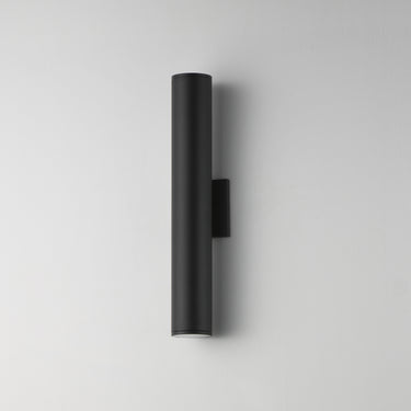 Maxim Lighting Caldera 20" Outdoor Wall Sconce Black