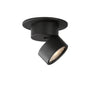 Maxim Lighting Swinger Mini Adjustable LED Flush Mount Black