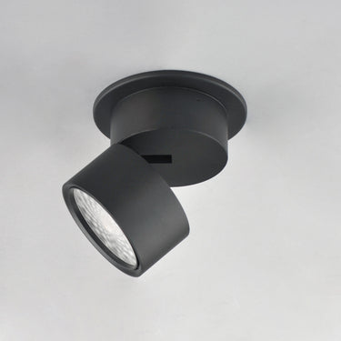 Maxim Lighting Swinger 5.25" Adjustable LED Flush Mount Black
