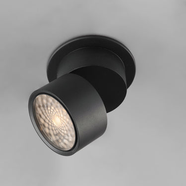 Maxim Lighting Swinger 5.25" Adjustable LED Flush Mount Black