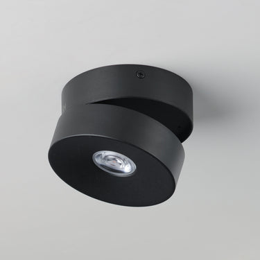 Maxim Lighting Swinger Adjustable LED Flush Mount Black