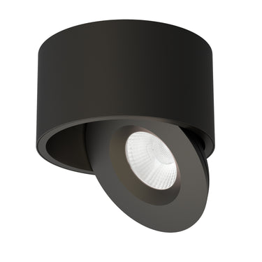 Maxim Lighting Fulcrum LED Flush Mount w Gimbal Black
