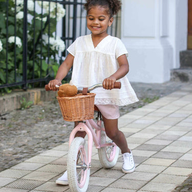 Retro Balance Bike by Baghera – Pink – view 2
