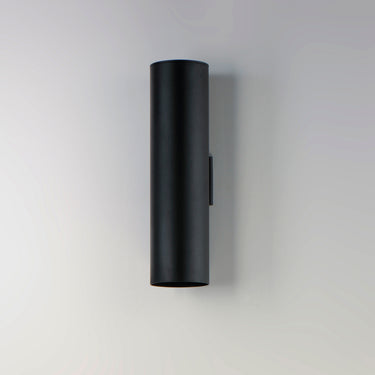 Maxim Lighting Outpost 2-Light 15"H LED Outdoor Wall Sconce Black
