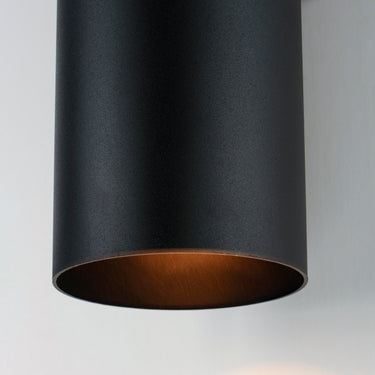 Maxim Lighting Outpost 2-Light 15"H LED Outdoor Wall Sconce Black