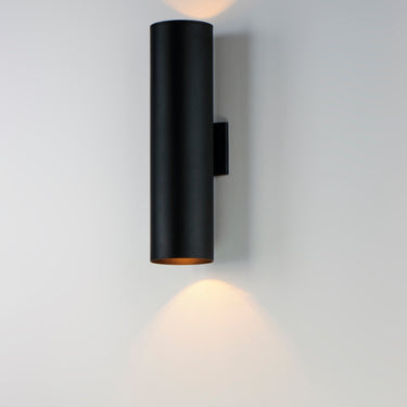 Maxim Lighting Outpost 2-Light 22"H LED Outdoor Wall Sconce Black