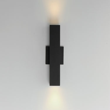 Maxim Lighting Culvert 15" LED Outdoor Sconce Black