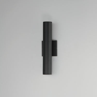 Maxim Lighting Calibro 15" LED Outdoor Sconce Black