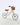 Retro Balance Bike by Baghera – Ivory White – view 3