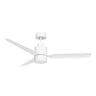 Maxim Lighting Falcon DC 52" Indoor/Outdoor Fan w LED Light Kit Matte White