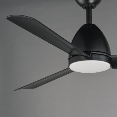 Maxim Lighting Seaborne 52" Marine Grade Fan w LED Light Kit Black