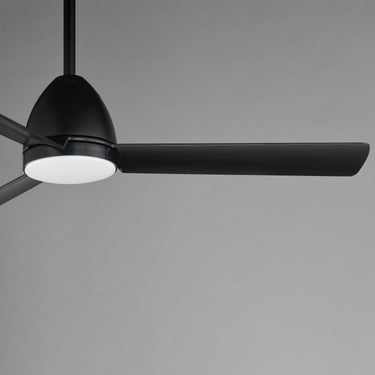 Maxim Lighting Seaborne 52" Marine Grade Fan w LED Light Kit Black