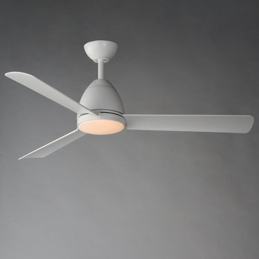 Maxim Lighting Seaborne 52" Marine Grade Fan w LED Light Kit Matte White