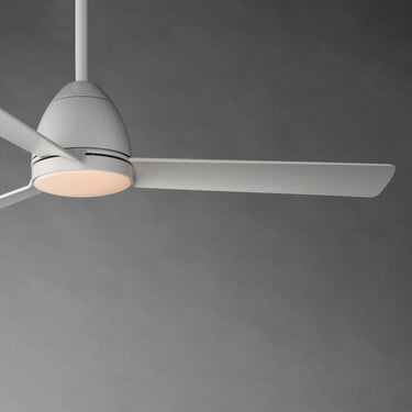 Maxim Lighting Seaborne 52" Marine Grade Fan w LED Light Kit Matte White