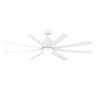 Maxim Lighting Condor 65" 8-Blade Fan w LED White