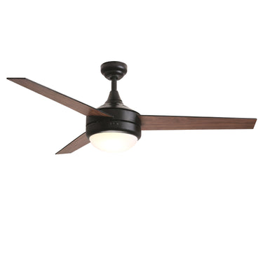 Maxim Lighting Trio 52" 3-Blade Fan Black