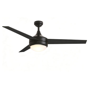 Maxim Lighting Trio 52" 3-Blade Fan Black