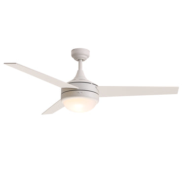 Maxim Lighting Trio 52" 3-Blade Fan Matte White
