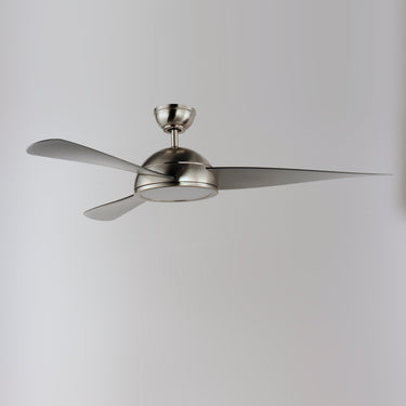 Maxim Lighting Cupola 52" Nickel LED Fan Satin Nickel