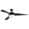 Maxim Lighting Cupola 52" Black Fan 2-Light LED Black