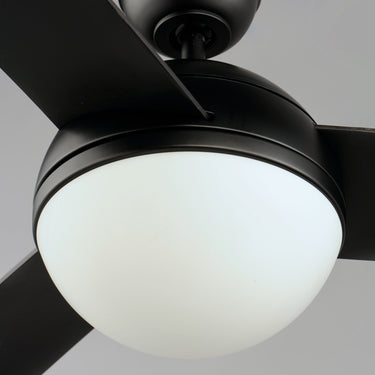 Maxim Lighting Cupola 52" Black Fan 2-Light LED Black